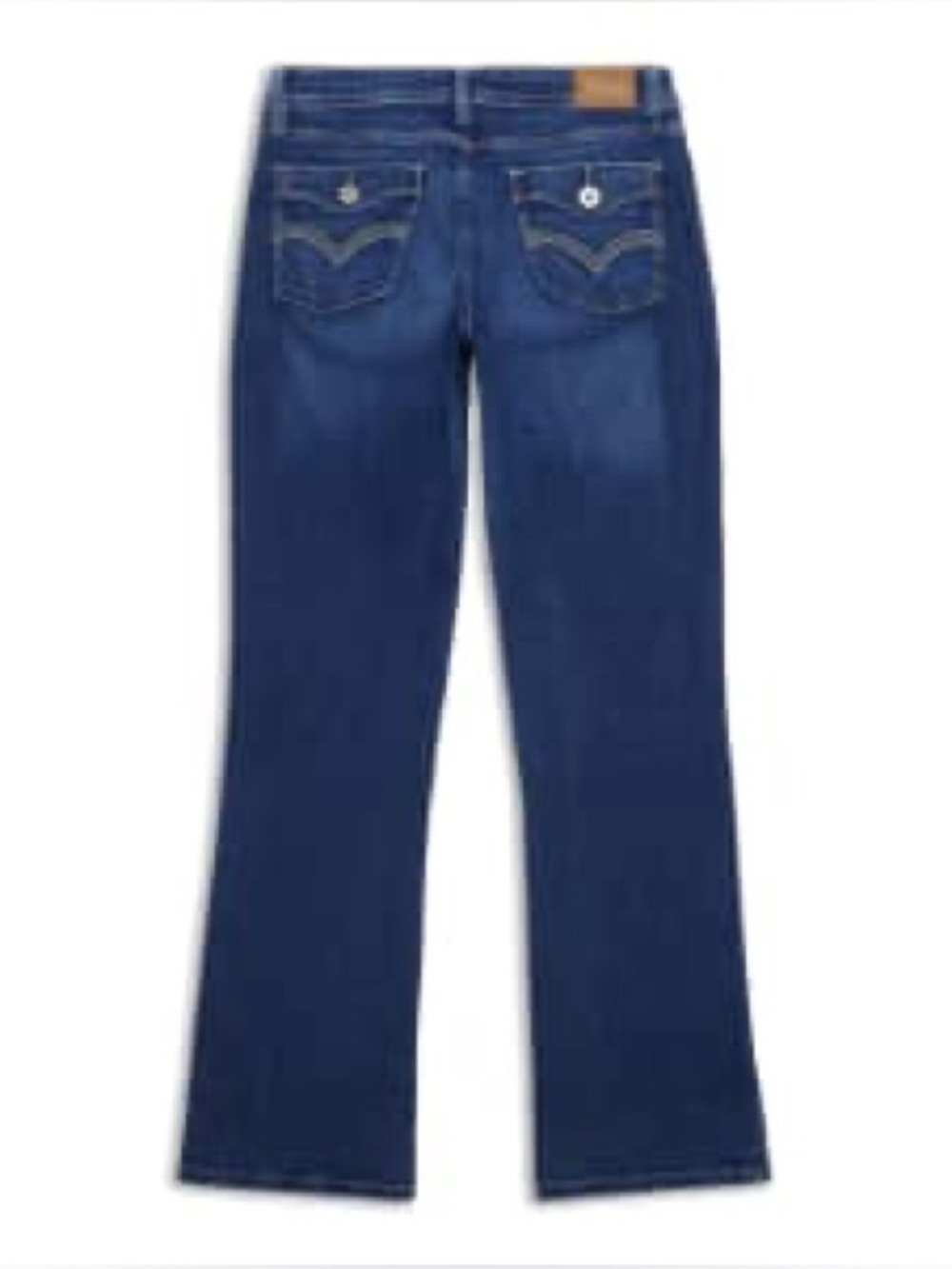 Rare!! Levi's 529 Curvy Boot Cut Denim Blue Jeans